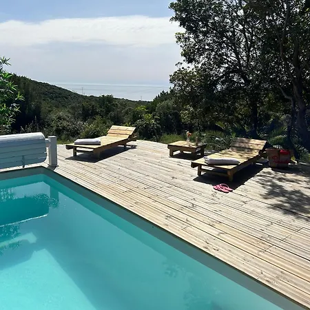 Villa Cabanon De Luxe, Piscine - Acqua Doria - Par Tgb Coti-Chiavari (Corsica)